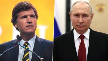 Tucker Carlson Interviews Russia President Vladimir Putin While in Moscow, Sources Say