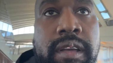 Kanye West Shows Unusual Lump on His Top Lip Post Undergoing $850K Titanium Teeth Implant Surgery (Watch Video)