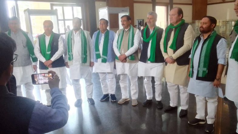 Rajya Sabha Elections 2024: RLD MLAs Meet Uttar Pradesh CM Yogi Adityanath, Assure Him of Support in RS Polls