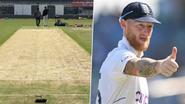 IND vs ENG 4th Test 2024: 'I've Never Seen Something Like That Before' Says  Ben Stokes on Ranchi Pitch | 🏏 LatestLY