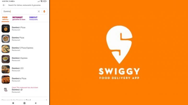 Beware! Fake Domino's Pizza Restaurant Stores Flood Swiggy, X Users Share Screenshots Bringing Fraud Act to Everyone's Notice (Check Tweet)