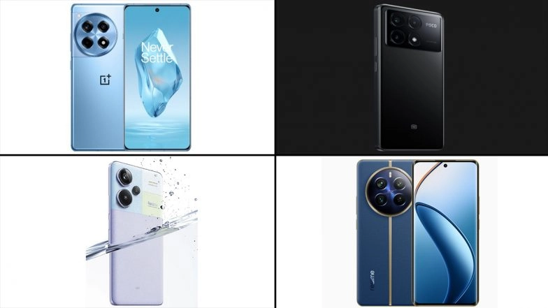 Valentine&rsquo;s Day 2024: From OnePlus 12R to Redmi Note 13 and Realme 12 Pro, Check List of Mid-Range Smartphones To Buy or Gift on February 14