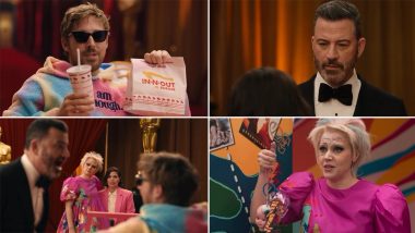 Oscars 2024: Jimmy Kimmel Confirms Return as Host With 'Barbie' Skit Featuring Ryan Gosling, America Ferrera, Kate McKinnon and a Matt Damon Roast! (Watch Video)