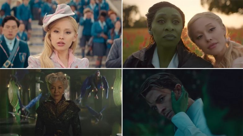 Wicked Trailer Starring Ariana Grande, Cynthia Erivo Debuts at Super Bowl 2024 (Watch Video)