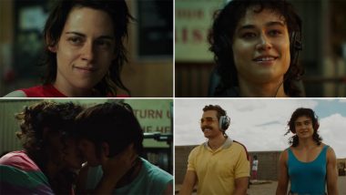 Love Lies Bleeding Trailer: Kristen Stewart Romances a Jacked-Up Katy O’Brian in This Upcoming Crime Thriller (Watch Video)