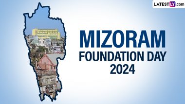 Mizoram Foundation Day 2024 Date: Know the History and Significance of the Day That Marks the Establishment of the State of Mizoram