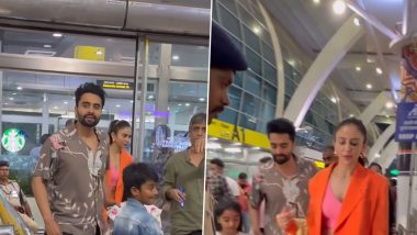 Rakul Preet Singh Flies to Goa for Wedding With Jackky Bhagnani (Watch Video)