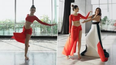 Alaya F Recreates ‘Pehla Nasha’ With Mother Pooja Bedi on Valentine’s Day; Duo Gracefully Dance to the Iconic Song (Watch Video)