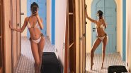 Sarah Jane Dias Flaunts Her Sexy Curves in a White Bikini, Actress Sets Instagram Ablaze With Her Stunning Mirror Selfies!