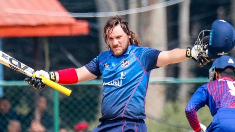 Jan Nicol Loftie-Eaton Breaks Record for Fastest Century As Namibia Beats Nepal by 20 Runs in NEP vs NAM 1st T20I 2024