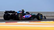 How to Watch Bahrain GP 2024 Free Live Streaming Online? Get Live Telecast Details of F1 Race from Bahrain International Circuit on TV in India