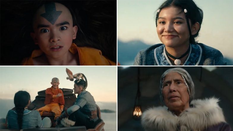 Avatar: The Last Airbender Trailer: Netflix’s Action Series Reveals Gran Gran, Kiyoshi, and Epic Bending Skills Galore; Premieres on February 22 (Watch Video)