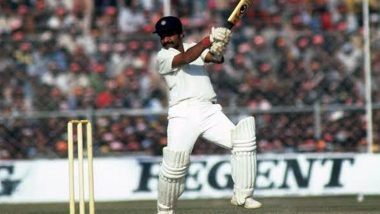 Happy Birthday Gundappa Viswanath: Legendary Indian Cricketer Known for His Elegant Wristwork Turns 75