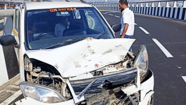 Hit-and-Run on Atal Setu Bridge! Man Claims His Family Travelling in Ola Injured by Wrong-Way Driver at MTHL, Tweet With Photos Go Viral
