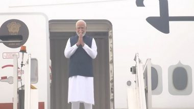 PM Modi UAE Visit: ‘Eager To Meet My Brother’, Says Prime Minister Narendra Modi As He Embarks His Two-Day Visit From Delhi (Watch Video)