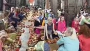 Andhra Pradesh: 30 Russian Devotees Engage in Rahu Ketu Puja in Tirupati&rsquo;s Srikalahasti Temple (Watch Video)