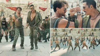 Bade Miya Chote Miyan Title Track Teaser: Akshay Kumar and Tiger Shroff Bring the Swagger; Full Song To Be Out Tomorrow! (Watch Video)