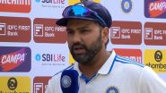 IND vs ENG 4th Test 2024: To Come Out on the Right Side of the Very Hard-Fought Series Feels Very Good, Says Rohit Sharma