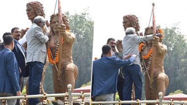 Champai Soren Pays Tribute to Sidho-Kanho in Ranchi After Taking Oath as Chief Minister of Jharkhand (See Pics)