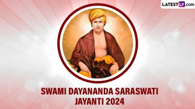 Swami Dayananda Saraswati Jayanti 2024 Date in India: Know All About the Renowned Social Reformer on His Birth Anniversary