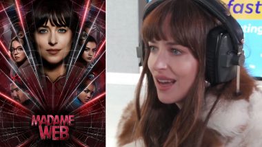 Madame Web: Dakota Johnson Claims She Hasn't Watched Her Own Movie and Is Not Sure When She Will See It! (Watch Video)
