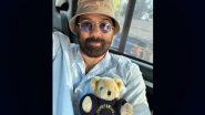 Sunny Deol Strikes a Cute Pose With a Teddy Bear As He is All Set to Film Lahore 1947 (View Pic)