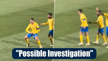 Cristiano Ronaldo Under Investigation For Apparent Obscene Gesture At Fans During Al-Shabab vs Al-Nassr Match: Report