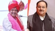Rajya Sabha Elections 2024: BJP Nominates Party Chief JP Nadda From Gujarat, Ashok Chavan From Maharashtra for RS Polls; Check Complete List