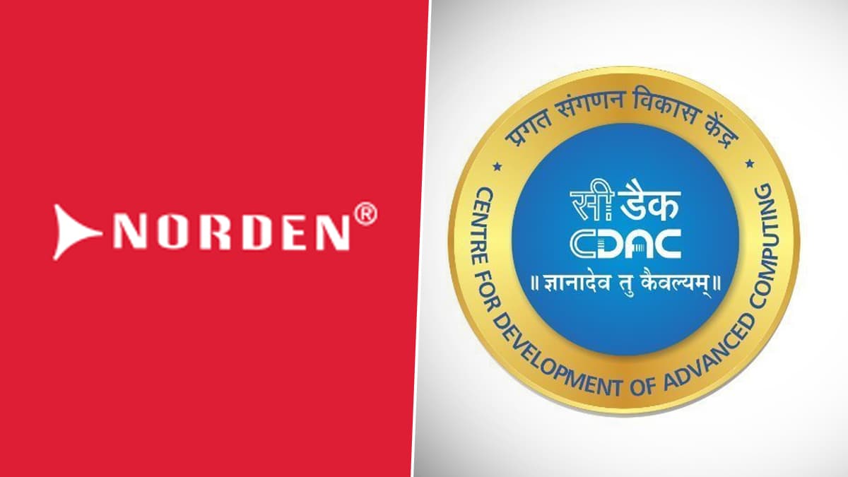 UK Based Norden Communication Partners C-DAC To Develop AI-Based Thermal Cameras