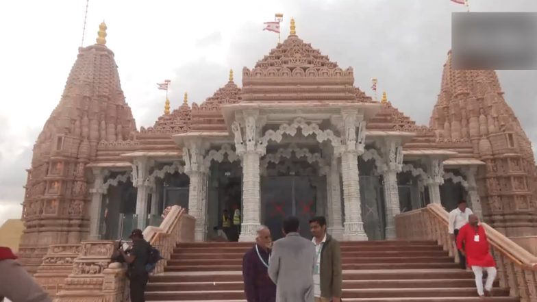 PM Narendra Modi to Inaugurate Abu Dhabi's First Hindu Temple on February 14 (Watch Video)