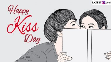 Kiss Day 2024 Quotes & HD Wallpapers: WhatsApp Greetings, SMS, Photos, HD Wallpapers and Facebook Messages To Celebrate Kiss Day