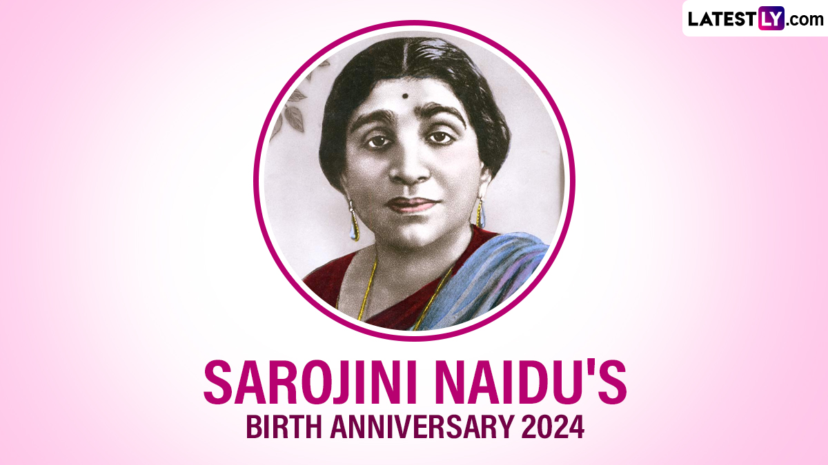 Festivals Events News When Is Sarojini Naidu S Birth Anniversary