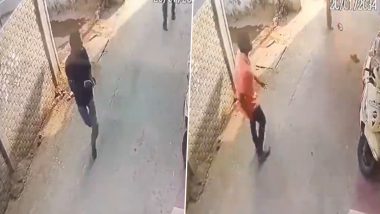 Fratricide in Telangana: Man Pours Petrol on Brother, Sets Him on Fire Over Property Dispute in Secunderabad, Disturbing Video Surfaces