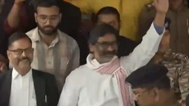 Jharkhand: Special PMLA Court Sends Former CM Hemant Soren to Judicial Custody in Ranchi (Watch Video)