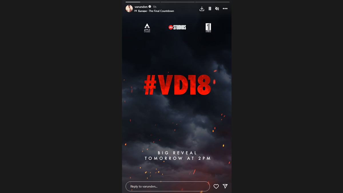 VD18: Atlee Teases Fans With Announcement Post, Set To Reveal Varun ...