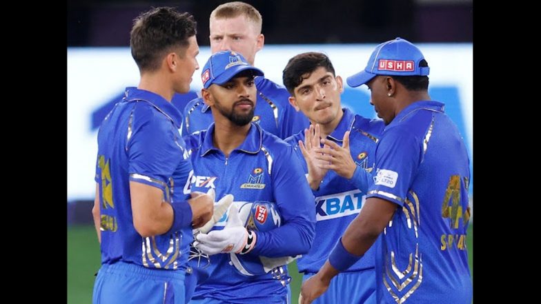 ILT20 2024 Final Live Streaming in India: Watch MI Emirates vs Dubai Capitals Live Telecast of UAE T20 League Match