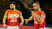 PKL 2023&ndash;24: Haryana Steelers Stage Epic Comeback To Beat Gujarat Giants 34&ndash;30 in Pro Kabaddi League Season 10