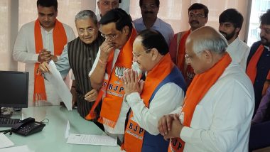 Rajya Sabha Elections 2024: BJP National President JP Nadda Files His Nomination From Gujarat