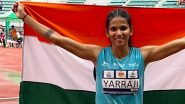 Jyothi Yarraji Misses Paris Olympic Games 2024 Berth by 0.10 Seconds Despite Winning Gold Medal in Women’s 100m Hurdles Event at Harry Schulting Games 2024