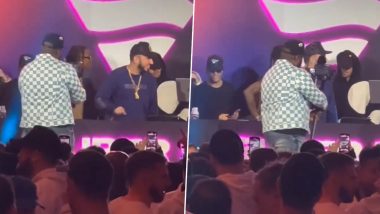 Fanatics Super Bowl Party: Justin Bieber and Travis Scott Groove to ‘What Do You Mean’ at Michael Rubin’s Bash (Watch Video)