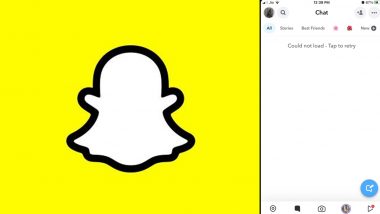 Snapchat Down: Users Rush to X Complaining About Server Down Issue as Messaging App Faces Massive Outage, Screenshots Show ‘Could Not Load – Tap To Retry’ Error