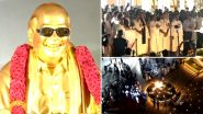 Tamil Nadu: CM MK Stalin Inaugurates Karunanidhi Memorial in Chennai; Actor Rajinikanth Attends Ceremony (Watch Video)