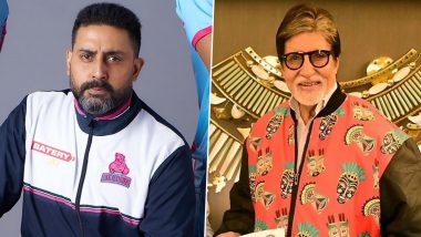 Abhishek Bachchan Birthday: Dad Amitabh Bachchan Sends His ‘Endless’ Love to Dasvi Actor As He Wishes Him on His Special Day