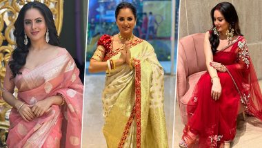 Puja Banerjee Birthday: Let's Check Out Some Of Her Best Saree Designs!