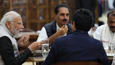 PM Narendra Modi Relishes Lunch With MPs at Parliament Canteen (See Pics)