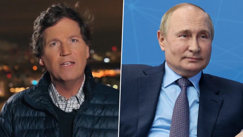 Tucker Carlson-Vladimir Putin Interview: Former Fox News Host Confirms Interview With Russia President Amid Ukraine War