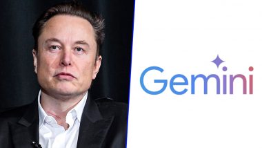 Tesla and SpaceX CEO Elon Musk Accuses Google of Running ‘Racist, Anti-Civilisational Programming’ With Its AI Models