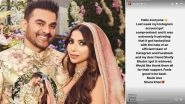 &lsquo;Extremely Frustrating&rsquo;! Arbaaz Khan&rsquo;s Wife Sshura Khan Expresses Disappointment After Instagram Account Hack