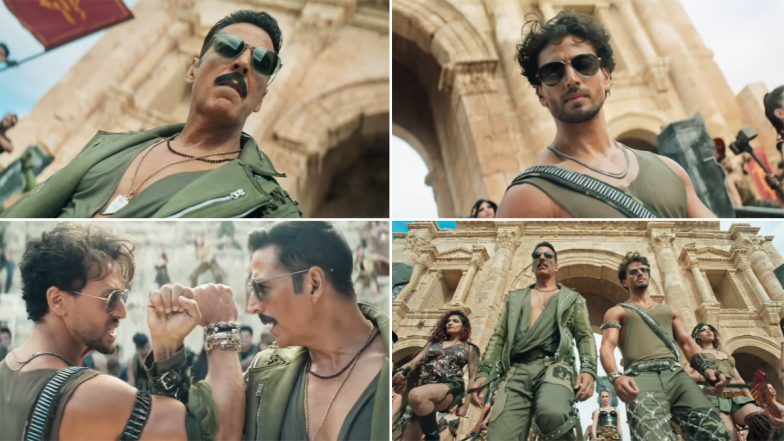 Bade Miyan Chote Miyan Title Track Teaser: Akshay Kumar and Tiger Shroff Unleash Their Inner ‘Swag’, Full Song Releases on February 19! (Watch Video)