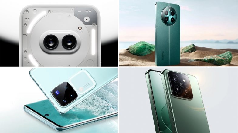 Smartphone Launches in March 2024: From Nothing Phone 2(a) to Vivo V30 Series and Xiaomi 14, Know Specifications and Other Details of Upcoming Smartphones Next Month
